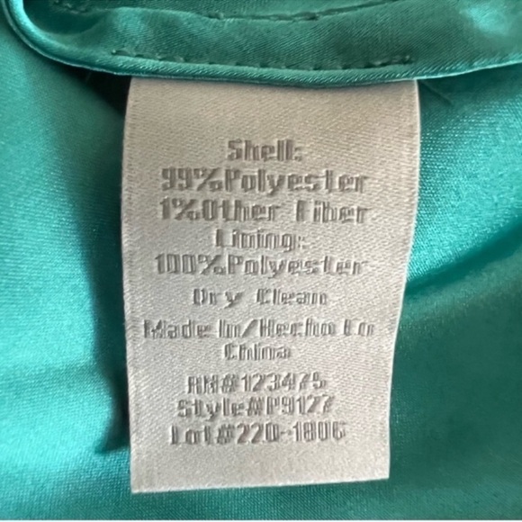 Pearl by Georgina Chapman Strapless Asymmetrical Scarf Hem Dress Floral SZ 12 - Picture 12 of 12